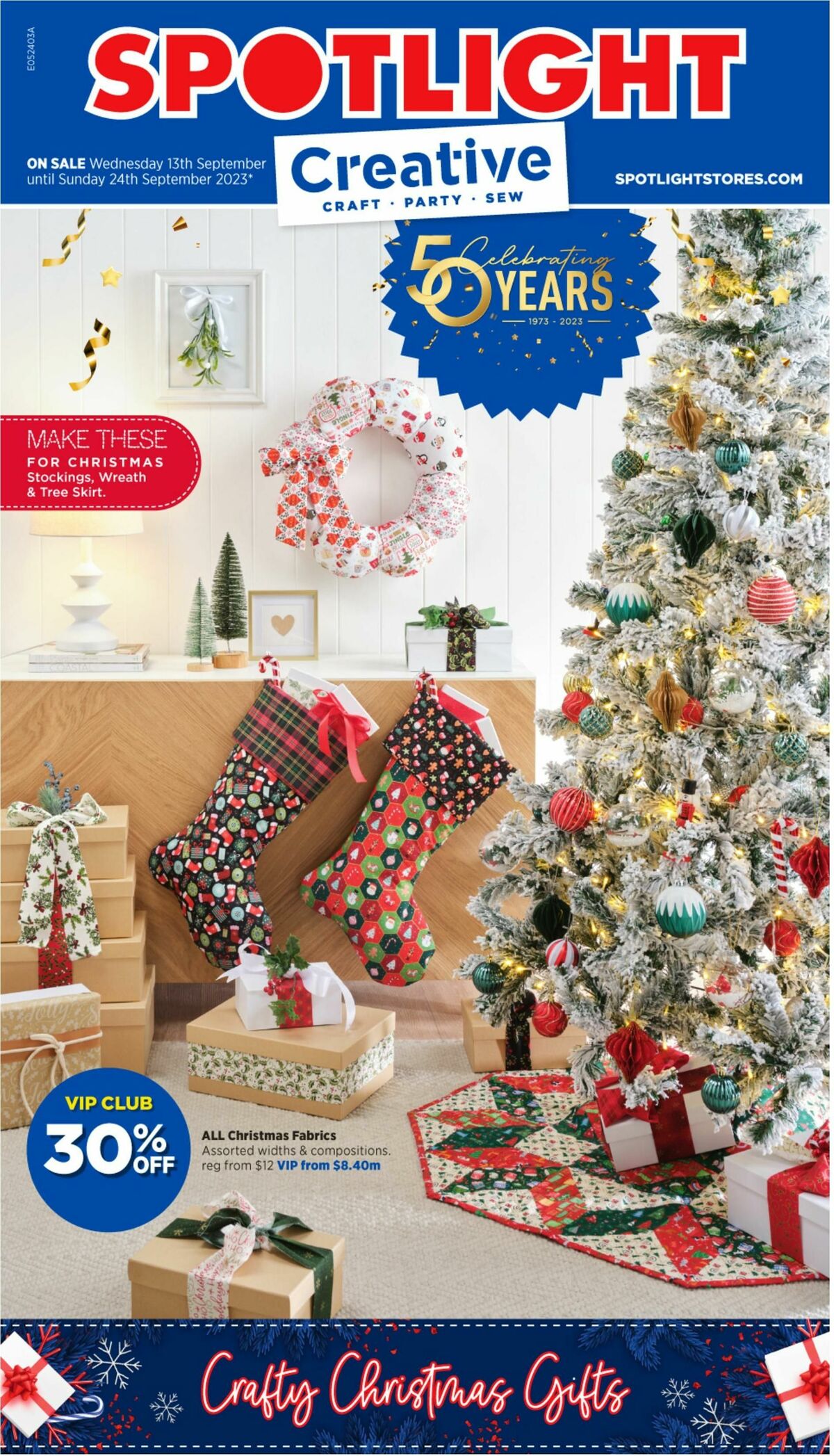 Spotlight VIP Creative from 13 September