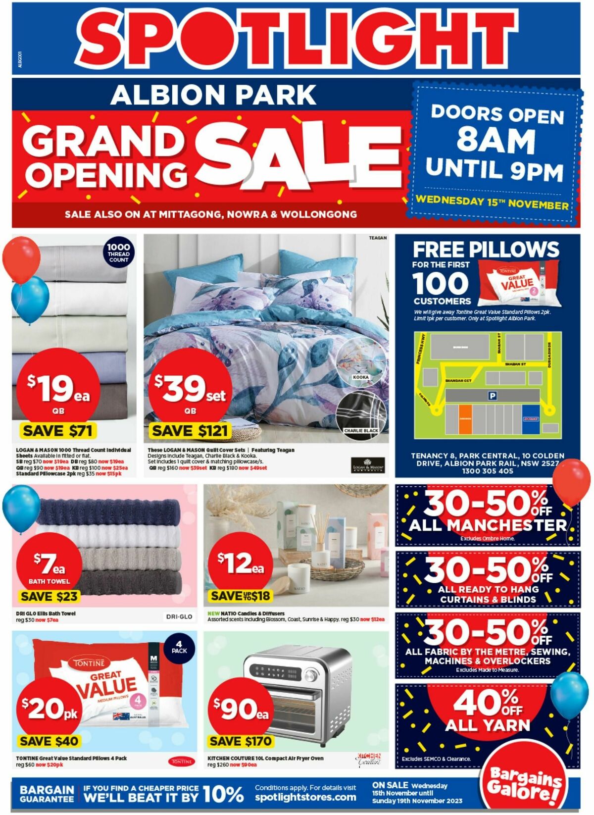 Spotlight from 15 November