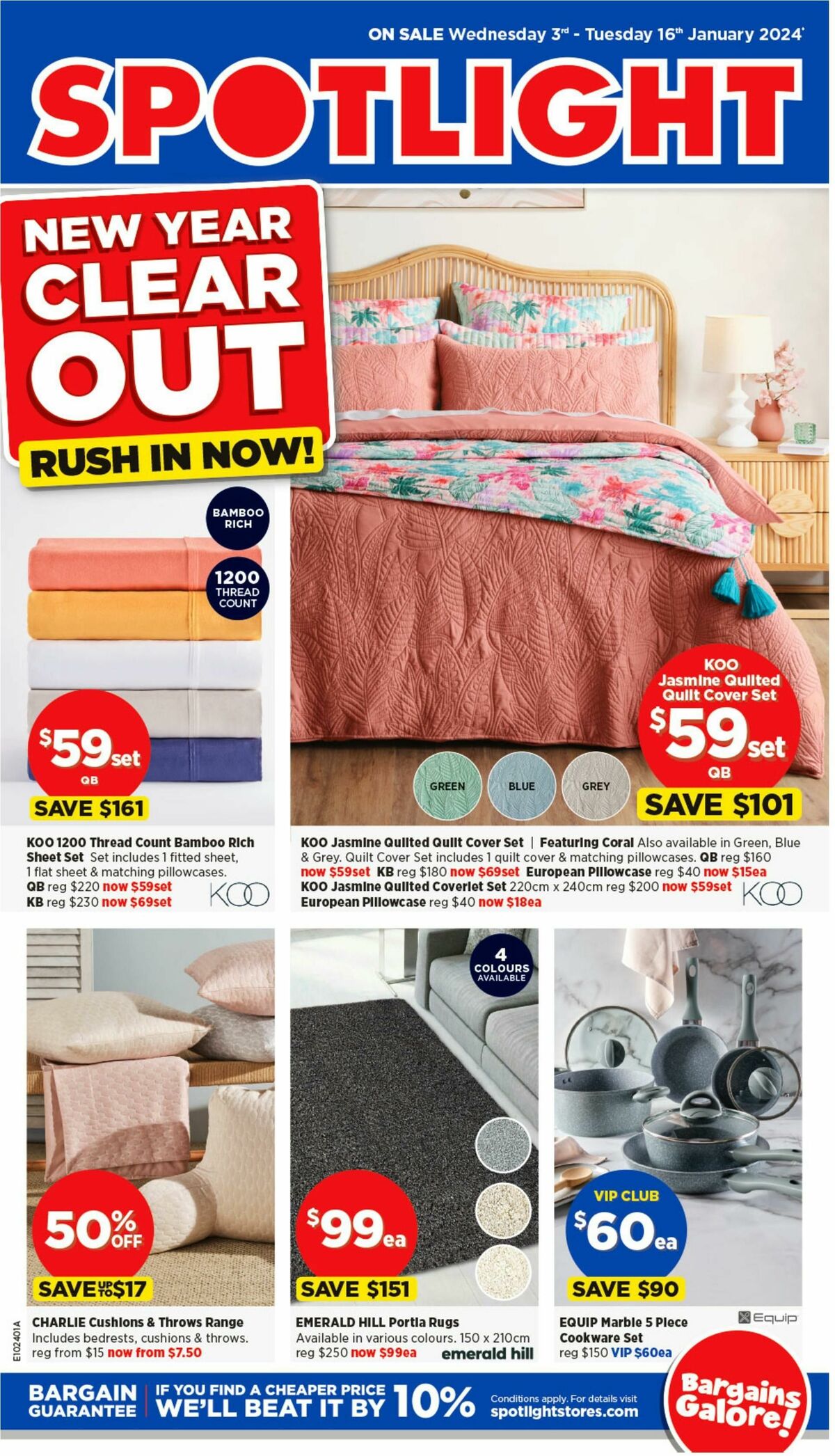 Spotlight from 3 January