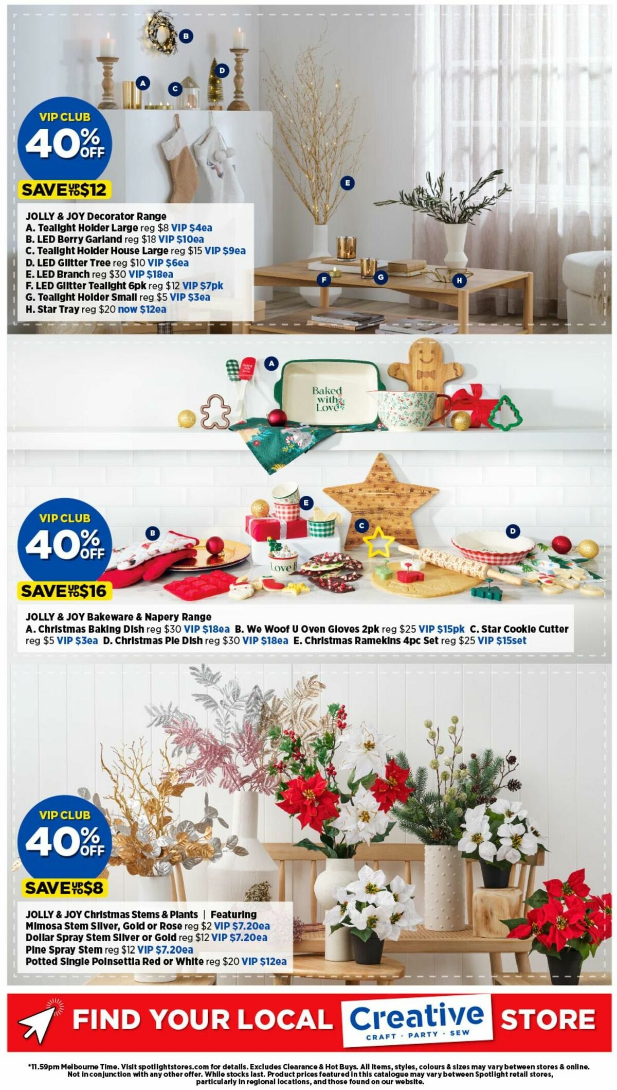 Spotlight VIP Creative Christmas from 16 October Page 20