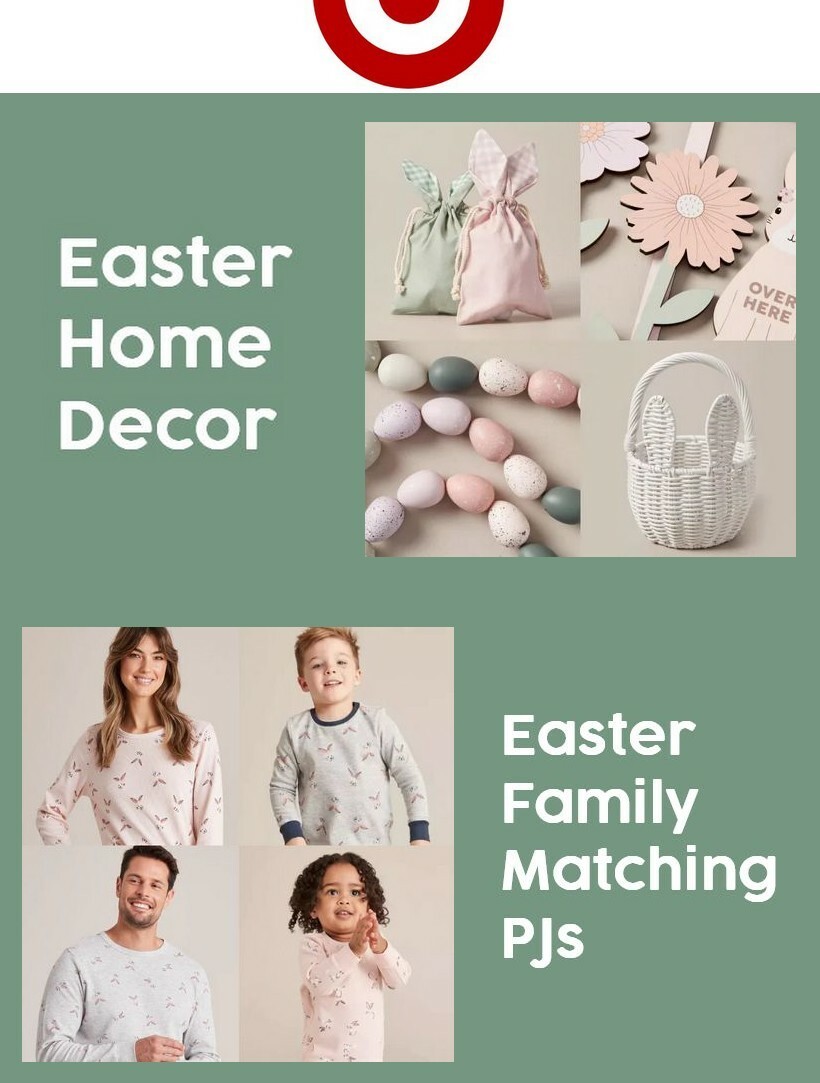 Target Easter from 1 March
