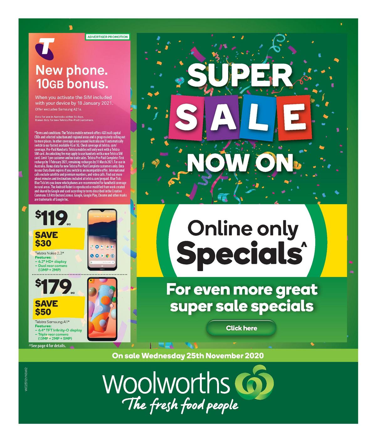 Woolworths Super Sale Catalogues & Specials from 25 November Page 2